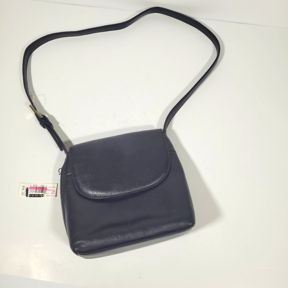 Black Coletta Genuine Leather Purse